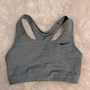 Gray Nike sports bra size small